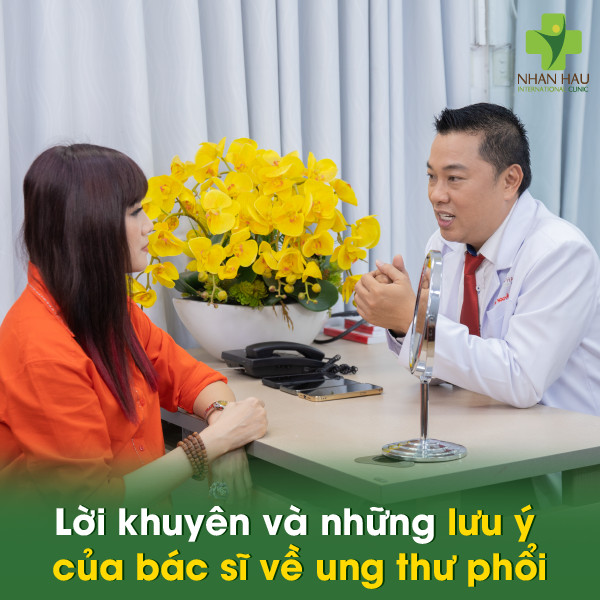 Tầm soát ung thư phổi để phát hiện sớm bệnh ung thư phổi 4 Lời khuyên và những lưu ý của bác sĩ về ung thư phổi