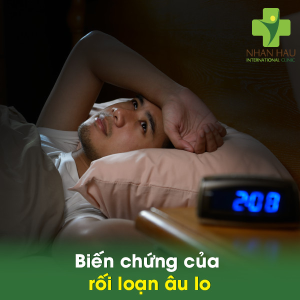 Chứng rối loạn âu lo và nguyên nhân gây nên rối loạn âu lo 4 Biến chứng của rối loạn âu lo