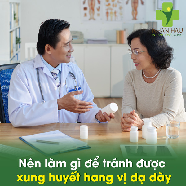 Xung huyết hang vị dạ dày và những nguy cơ gây xung huyết hang vị dạ dày 7 Nên làm gì để tránh được xung huyết hang vị dạ dày