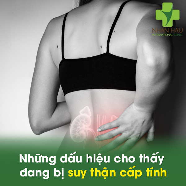 Suy thận cấp tính và những biến chứng gây nên suy thận cấp tính 4 Những dấu hiệu cho thấy đang bị suy thận cấp tính