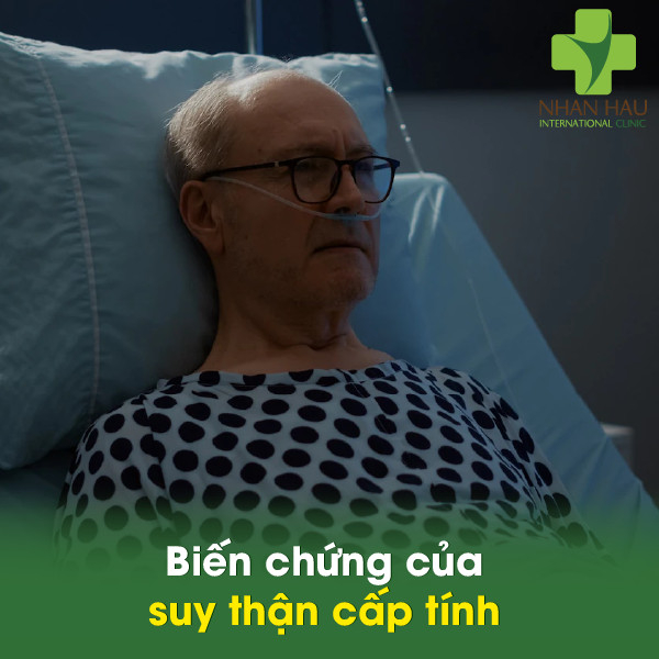 Suy thận cấp tính và những biến chứng gây nên suy thận cấp tính 5 Biến chứng của suy thận cấp tính