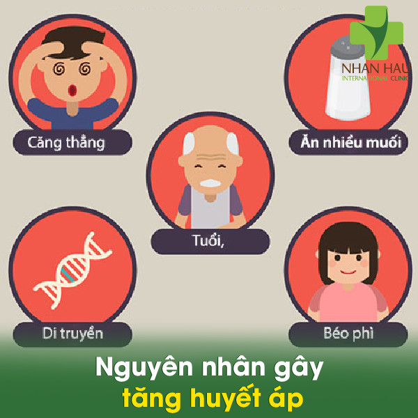 Tăng huyết áp: Triệu chứng và cách kiểm soát tăng huyết áp 3 Nguyên nhân gây tăng huyết áp