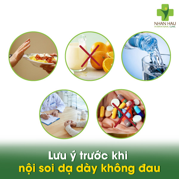 Nội soi dạ dày có đau không? Giải pháp hoàn hảo cho người sợ đau. 5 Lưu ý trước khi nội soi dạ dày không đau