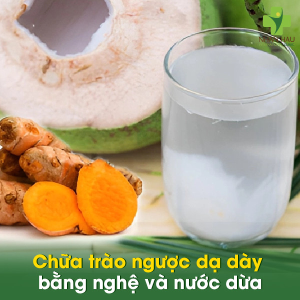 6 Cách chữa trào ngược dạ dày bằng nghệ đơn giản, dễ thực hiện 6 Chữa trào ngược dạ dày bằng nghệ và nước dừa