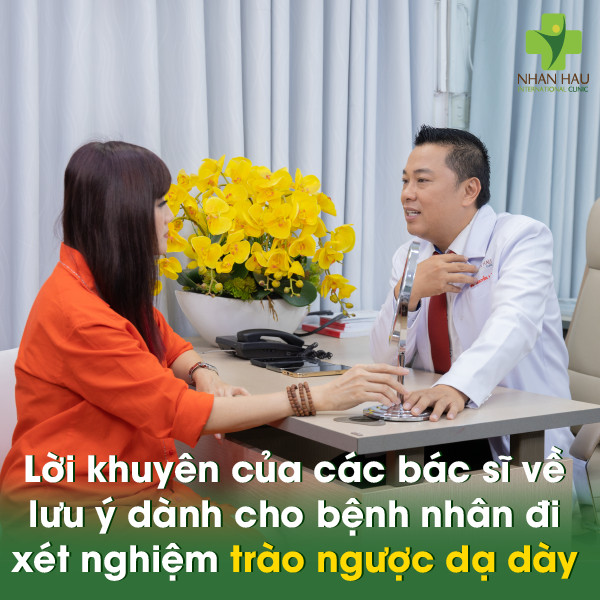 So sánh các loại xét nghiệm trào ngược dạ dày hiện nay 5 Lời khuyên của các bác sĩ về lưu ý dành cho bệnh nhân đi xét nghiệm trào ngược dạ dày