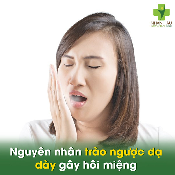 Nguyên nhân trào ngược dạ dày gây hôi miệng và cách điều trị 1 Nguyên nhân trào ngược dạ dày gây hôi miệng