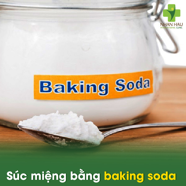 Cách làm sạch họng khi bị trào ngược dạ dày nhanh chóng 5 Súc miệng bằng baking soda