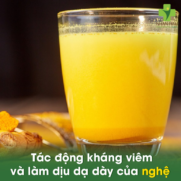 6 Cách chữa trào ngược dạ dày bằng nghệ đơn giản, dễ thực hiện 1 Tác động kháng viêm và làm dịu dạ dày của nghệ