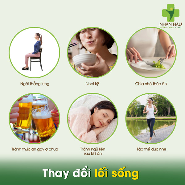 Mẹo chữa trào ngược dạ dày khi mang thai hiệu quả 3 Thay đổi lối sống