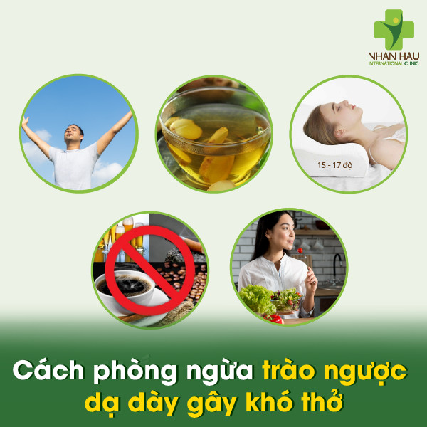 Trào ngược dạ dày gây khó thở: Nguyên nhân, triệu chứng và cách điều trị 5 Cách phòng ngừa trào ngược dạ dày gây khó thở