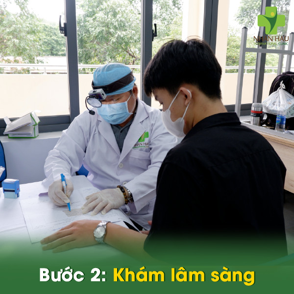 Khám sức khỏe lái xe B2: Quy trình, thủ tục và chi phí 2 Bước 2: Khám lâm sàng