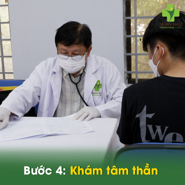 Khám sức khỏe lái xe B2: Quy trình, thủ tục và chi phí 5 Bước 4: Khám tâm thần