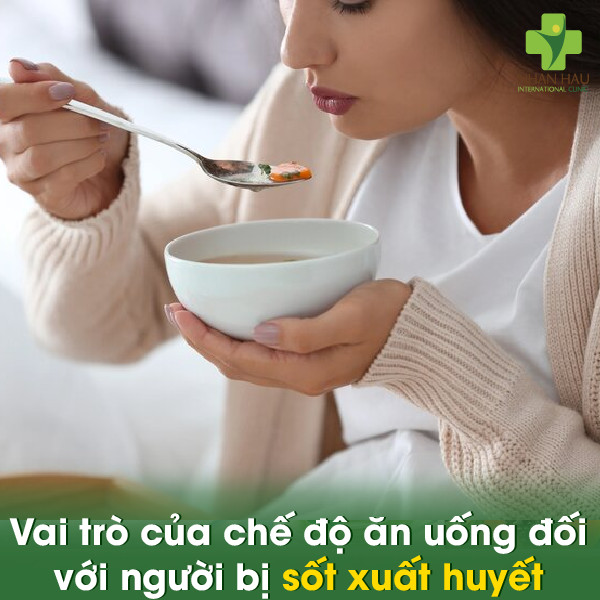 Sốt xuất huyết nên ăn gì để nhanh khỏi? 1 Vai trò của chế độ ăn uống đối với người bị sốt xuất huyết