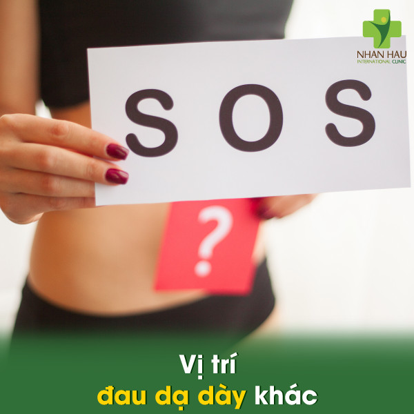 Vị trí đau dạ dày: Đau ở đâu? 3 Vị trí đau dạ dày khác