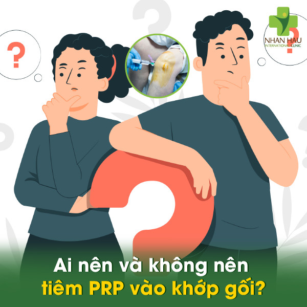 Tiêm PRP vào khớp gối (huyết tương giàu tiểu cầu): Giải pháp phục hồi sụn khớp hiệu quả 3 Ai nên và không nên tiêm PRP vào khớp gối?