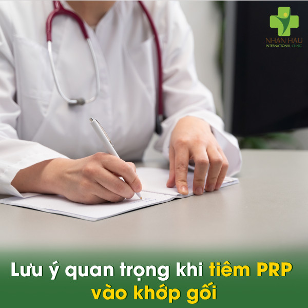 Tiêm PRP vào khớp gối (huyết tương giàu tiểu cầu): Giải pháp phục hồi sụn khớp hiệu quả 6 Lưu ý quan trọng khi tiêm PRP vào khớp gối