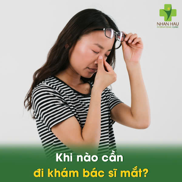 Hướng Dẫn Về Bảng Đo Thị Lực: Cách Kiểm Tra và Đọc Kết Quả 6 Khi nào cần đi khám bác sĩ mắt?