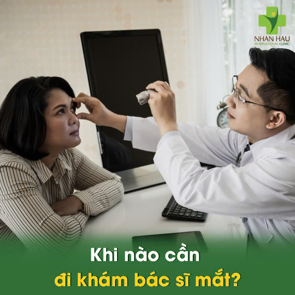 Phát Hiện Nốt Trắng Nhỏ Trong Mắt? Giữ Bình Tĩnh và Tìm Hiểu Nguyên Nhân! 4 Khi nào cần đi khám bác sĩ mắt?