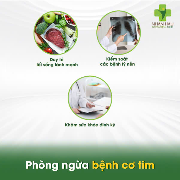Nhận Diện Các Dạng Bệnh Cơ Tim: Nguyên Nhân, Triệu Chứng và Điều Trị 6 Phòng ngừa bệnh cơ tim