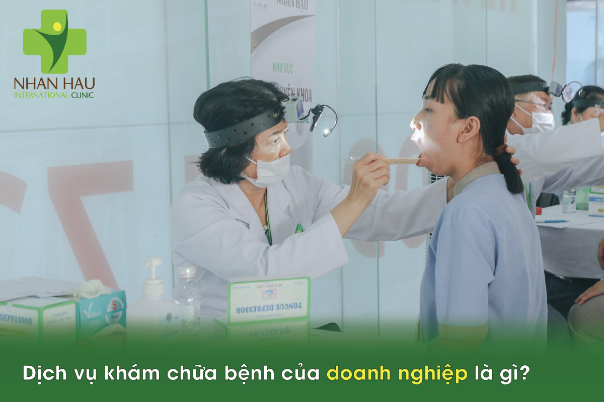 Dịch vụ khám chữa bệnh của doanh nghiệp là gì