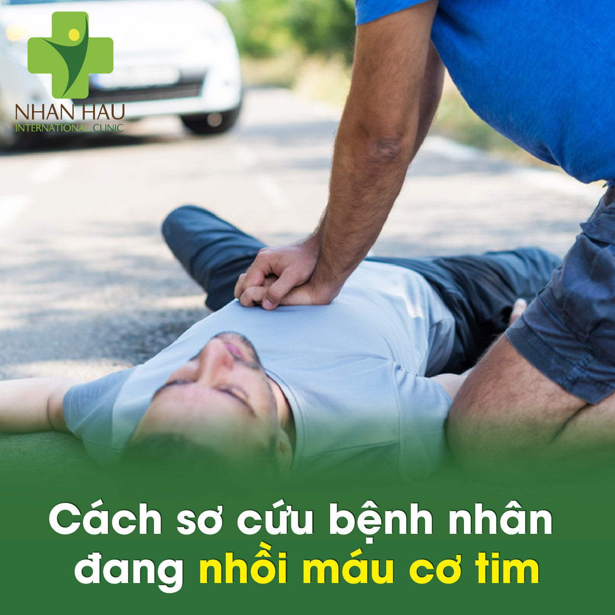 Cách sơ cứu bệnh nhân đang nhồi máu cơ tim