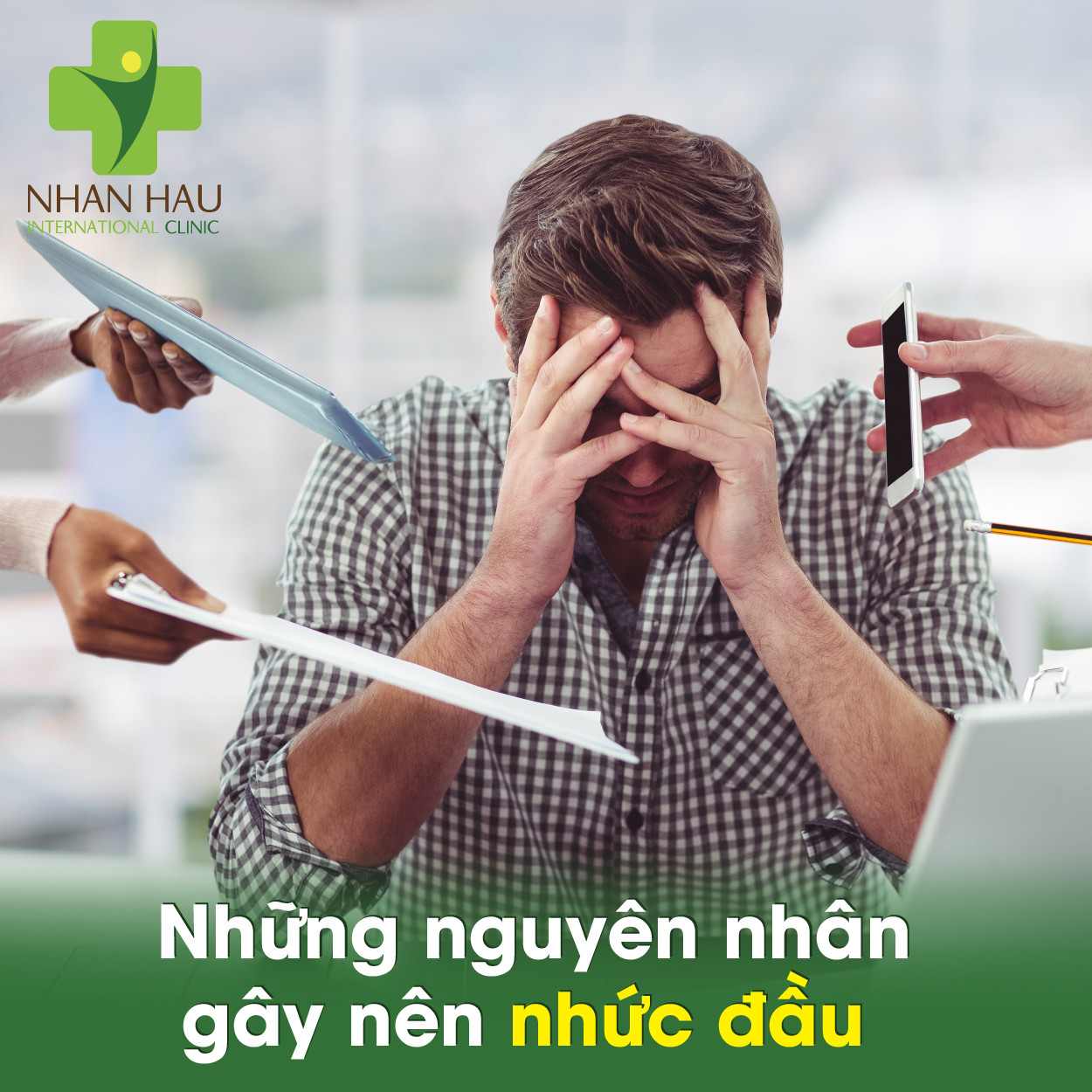 Những nguyên nhân gây nên nhức đầu  