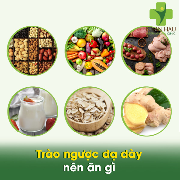 Trào ngược dạ dày nên ăn gì