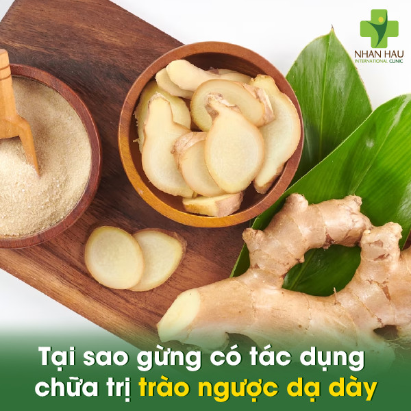 Tại sao gừng có tác dụng chữa trị trào ngược dạ dày