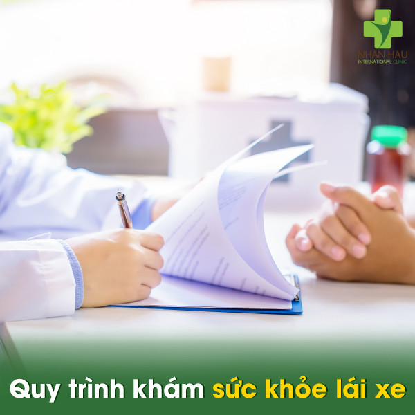 Quy trình khám sức khỏe lái xe