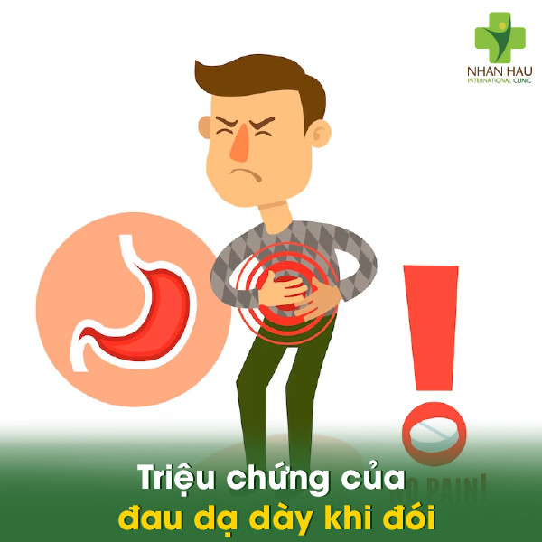 Triệu chứng của đau dạ dày khi đói