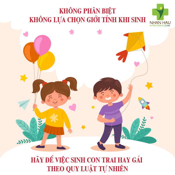 Hãy để việc sinh con trai hay gái theo quy luật tự nhiên